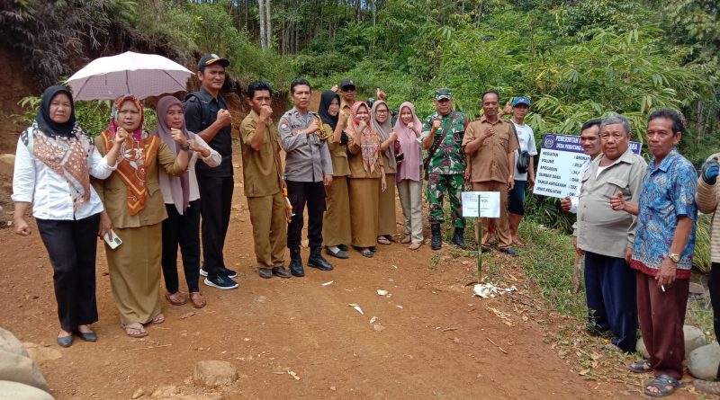 Pemdes Pematang Balam laksanakan giat titik nol kegiatan fisik