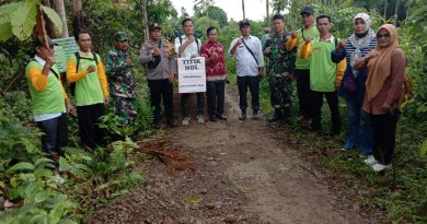 Giat Titik Nol pembangunan jalan rabat beton desa Jogja Baru
